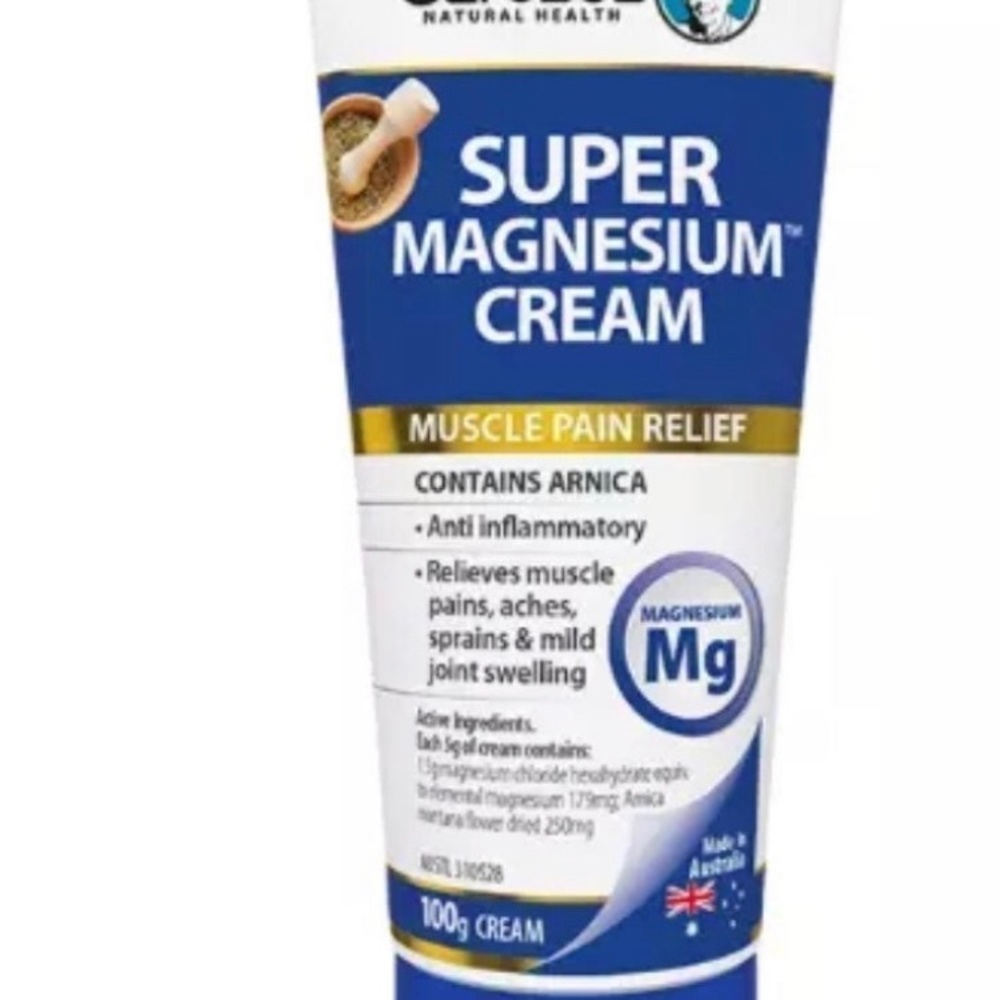 Carusos Herbal Super Magnesium Cream 100gm